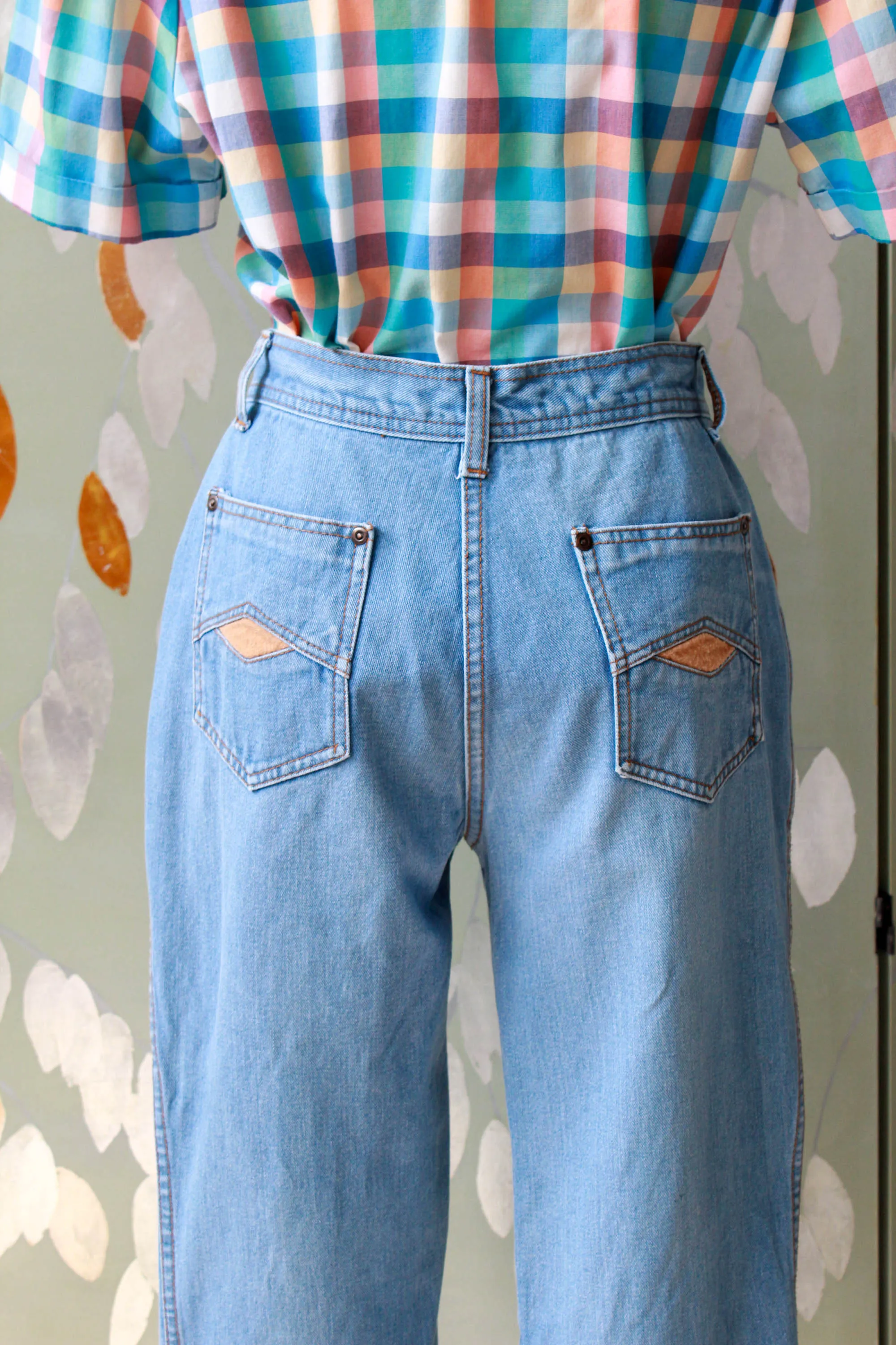 1970s Blue Jeans by K-Mart, 30" Waist