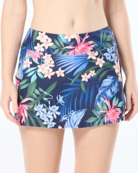 2024 Beach House Monterey Tropical Emma Swim Skort - H4d371