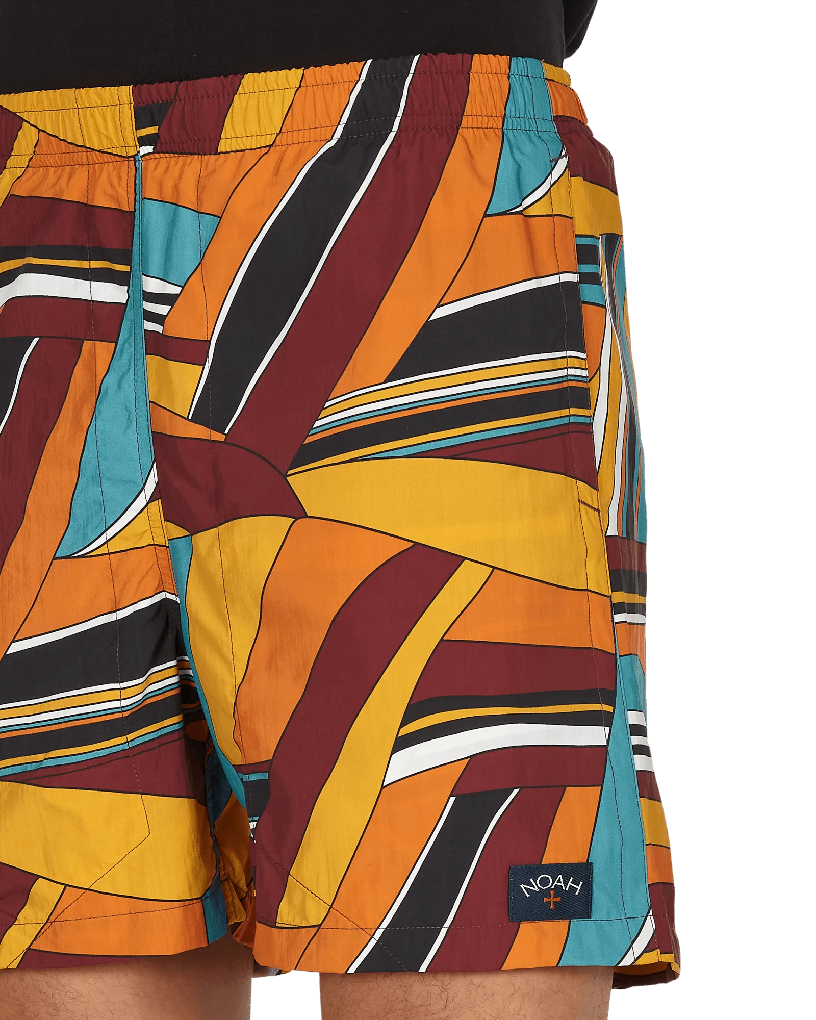 Abstract Swim Shorts Multicolor