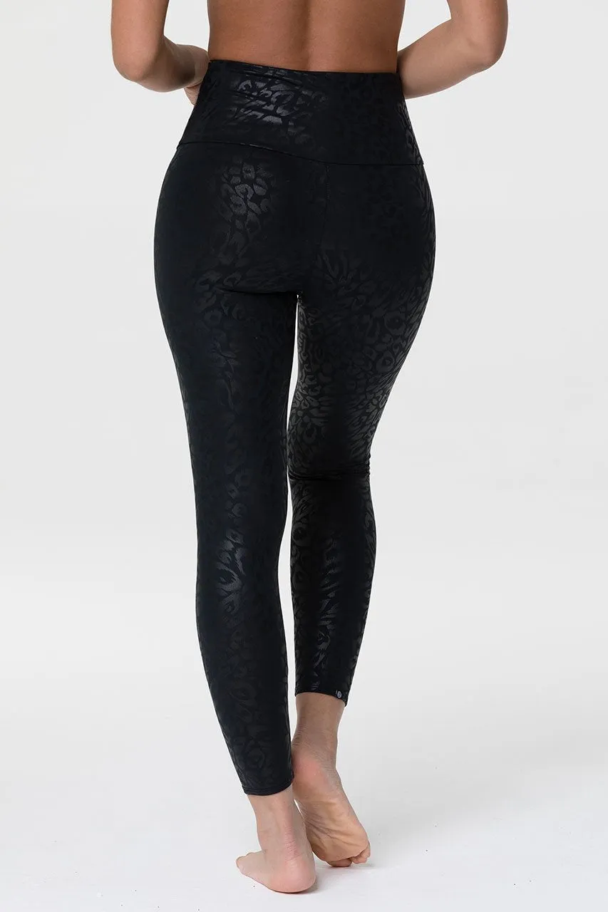 Animal Foil Midi Night Legging