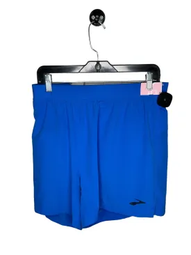 Athletic Shorts By Brooks In Blue, Size: Xxl