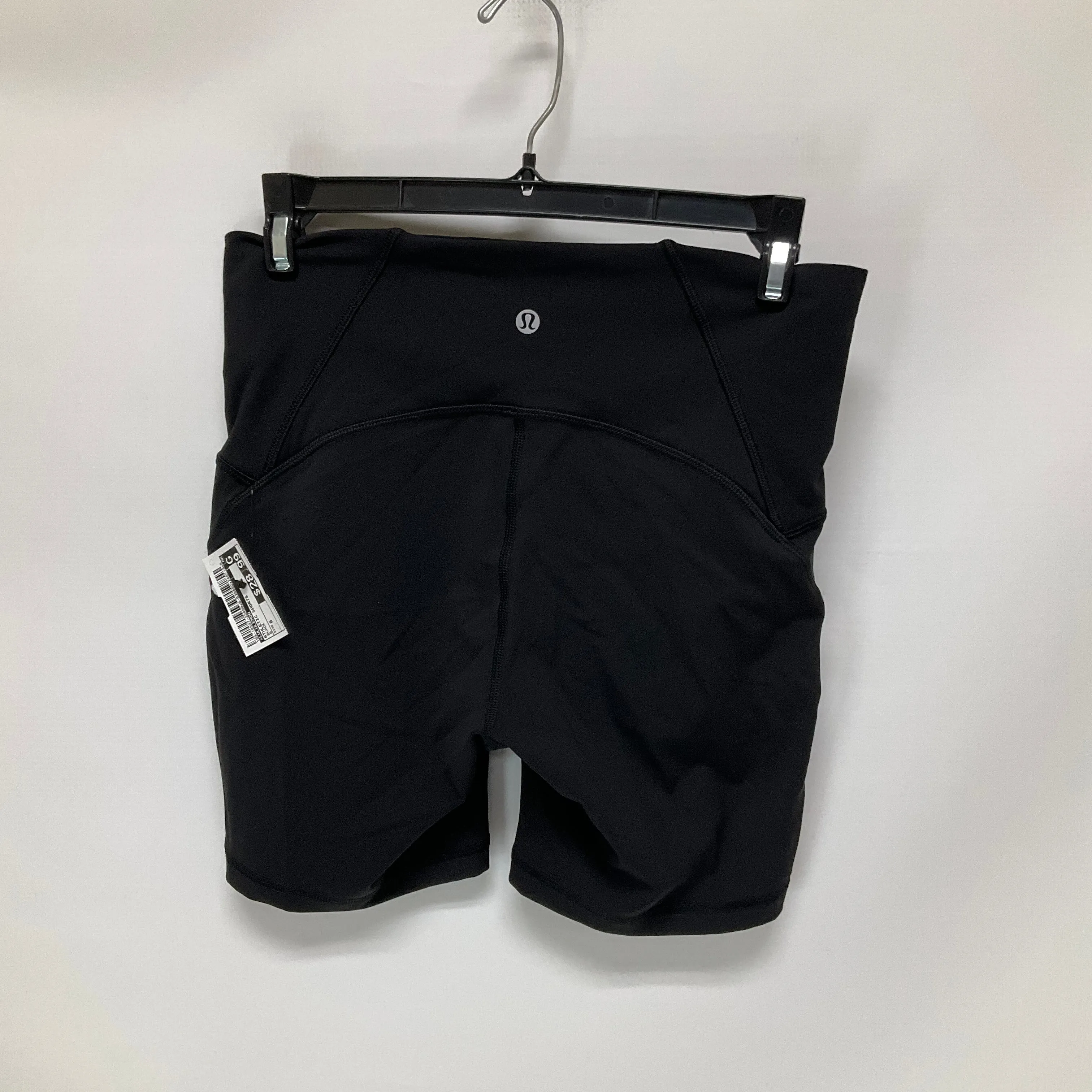 Athletic Shorts By Lululemon In Black, Size: 8