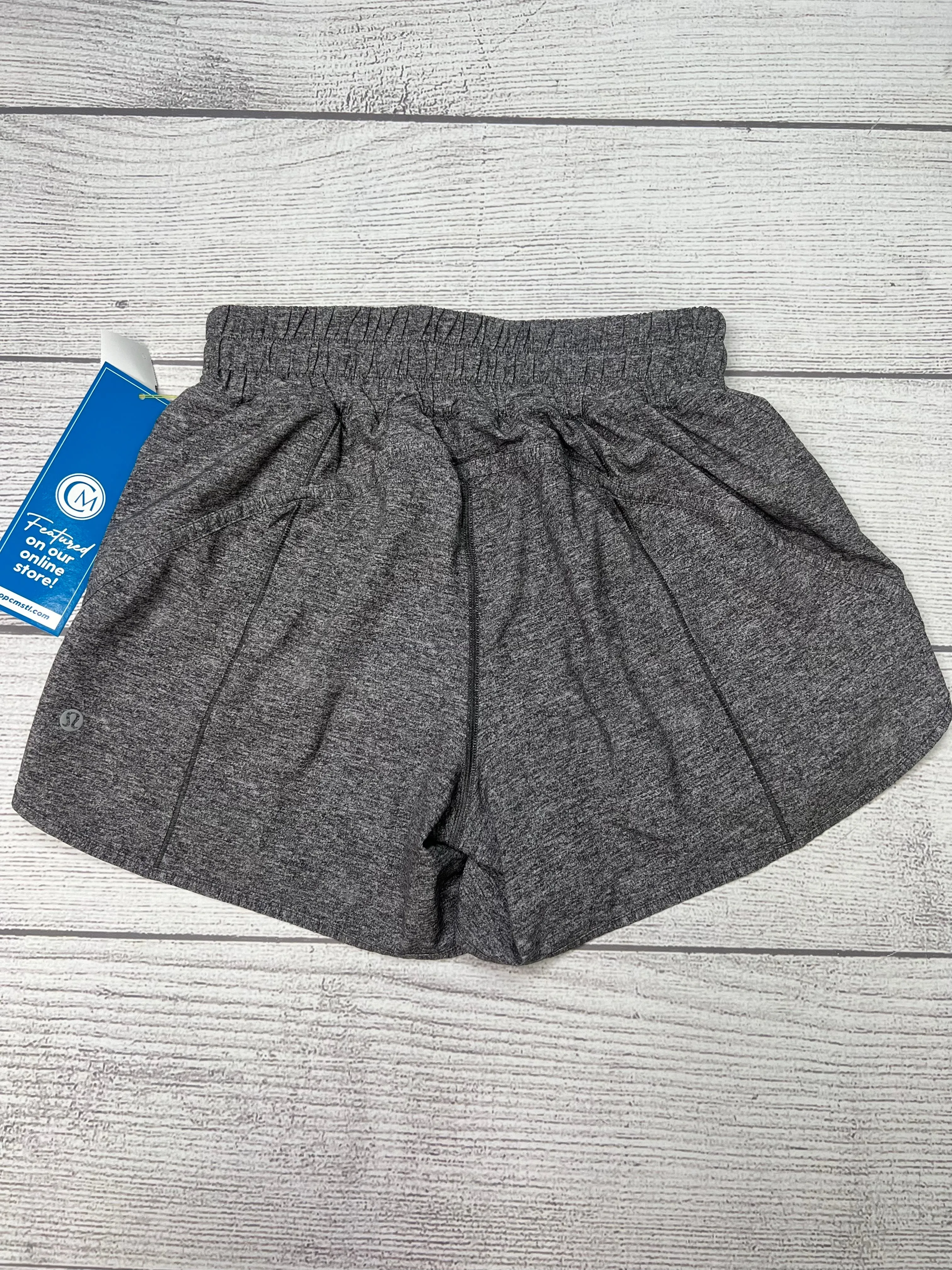 Athletic Shorts By Lululemon In Grey, Size: S