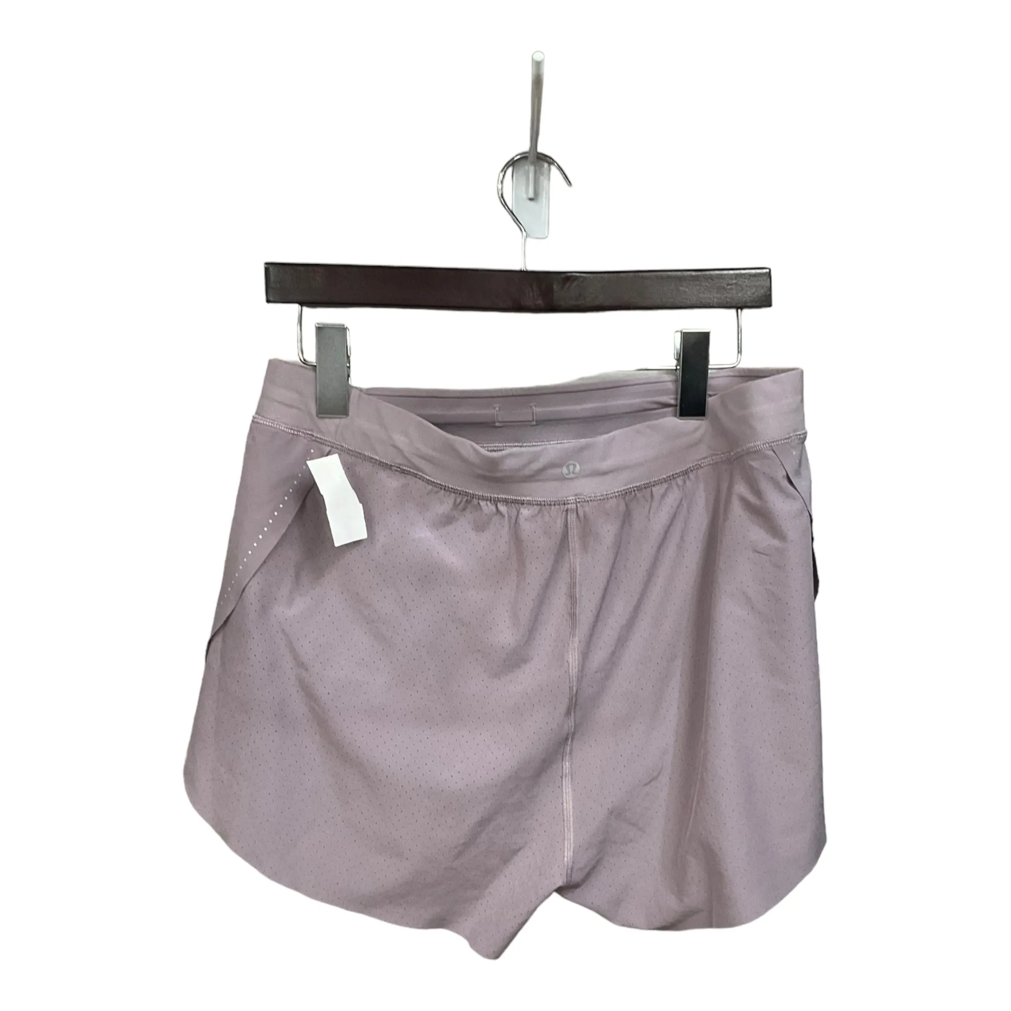 Athletic Shorts By Lululemon In Mauve, Size: L