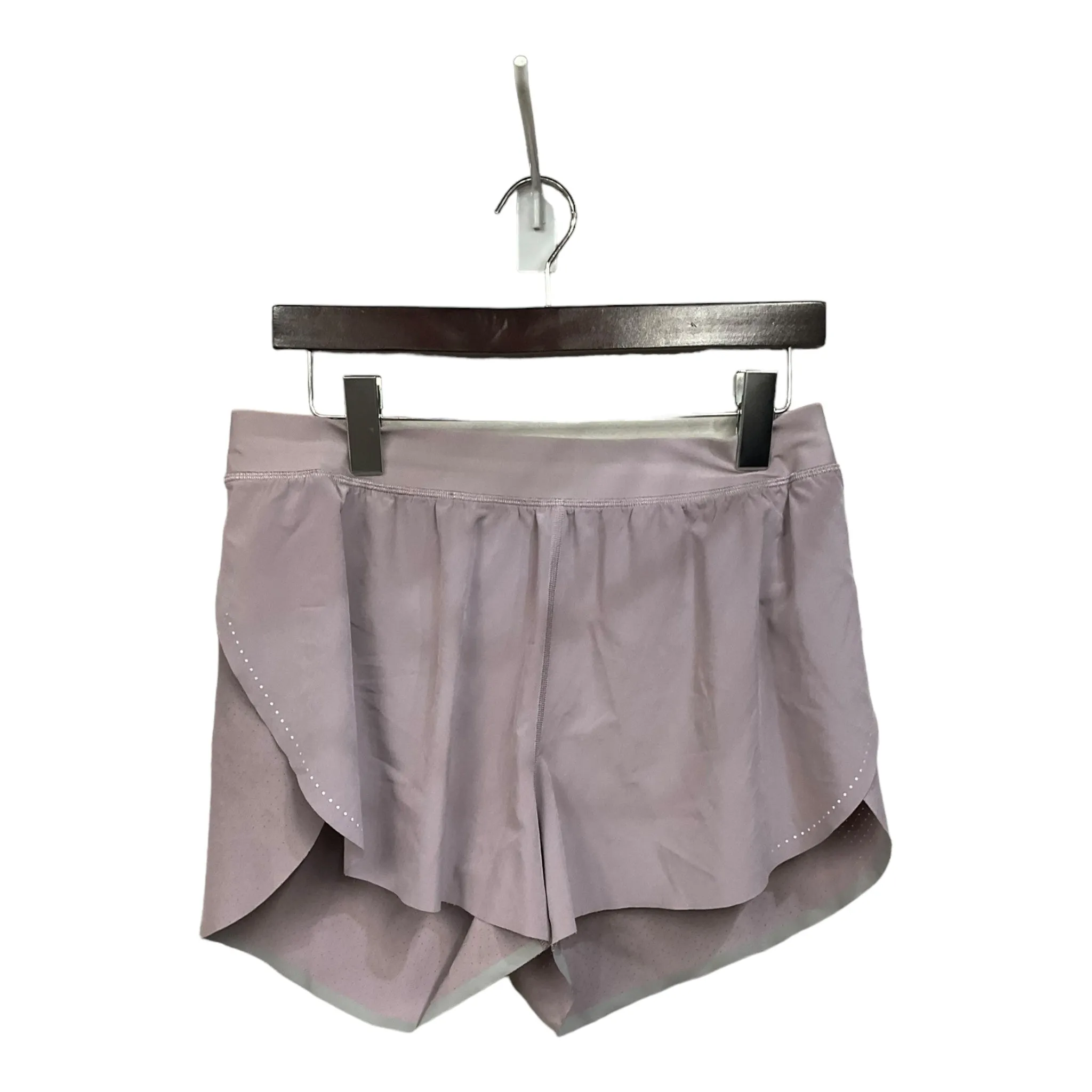 Athletic Shorts By Lululemon In Mauve, Size: L