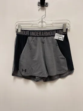 Athletic Shorts By Under Armour In Black & Grey, Size: Xs