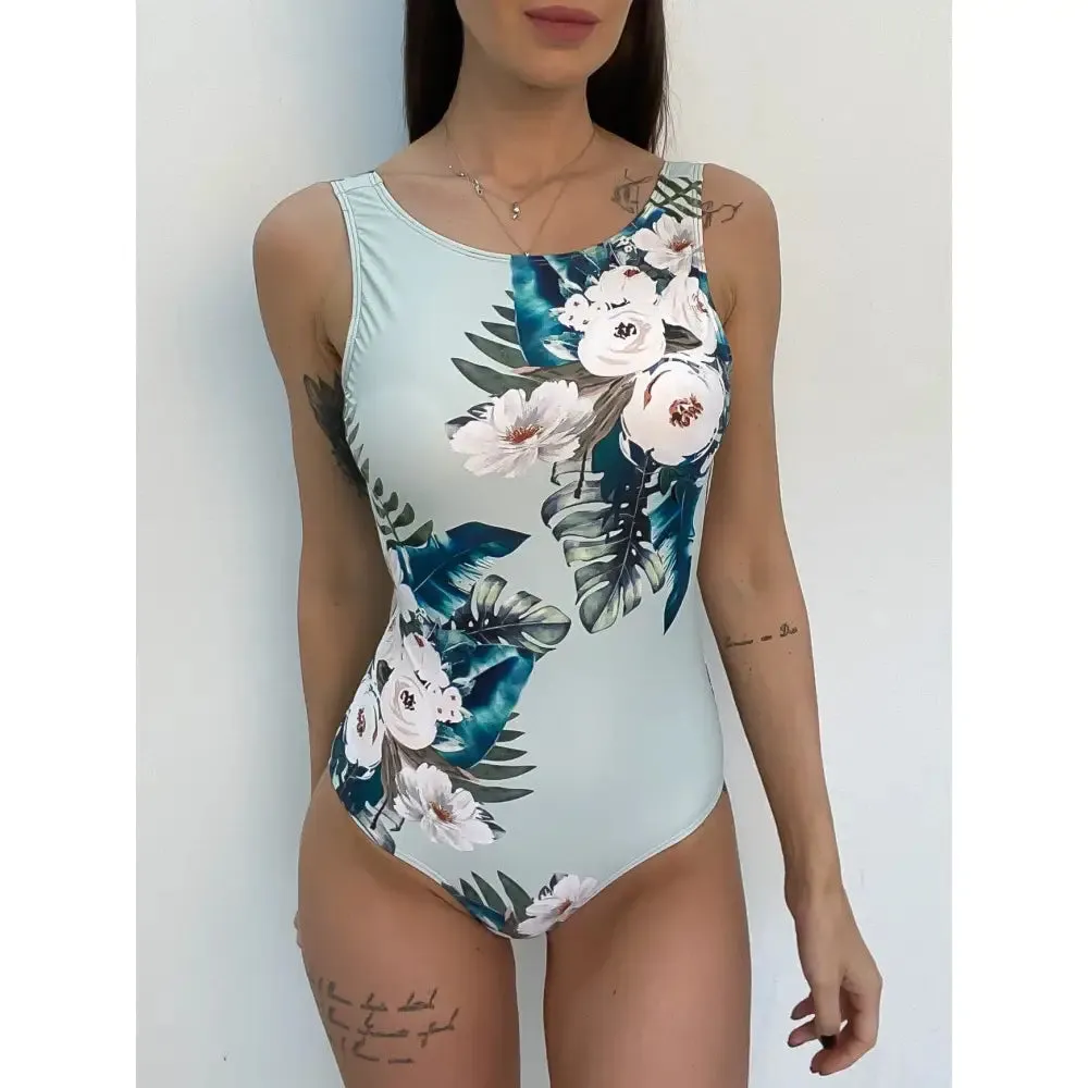 Bandage High Waist Swimsuit