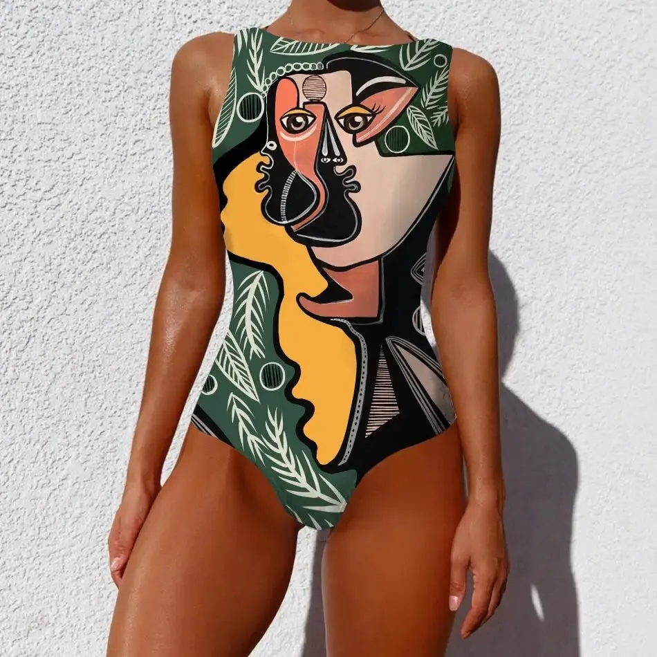 Bandage High Waist Swimsuit