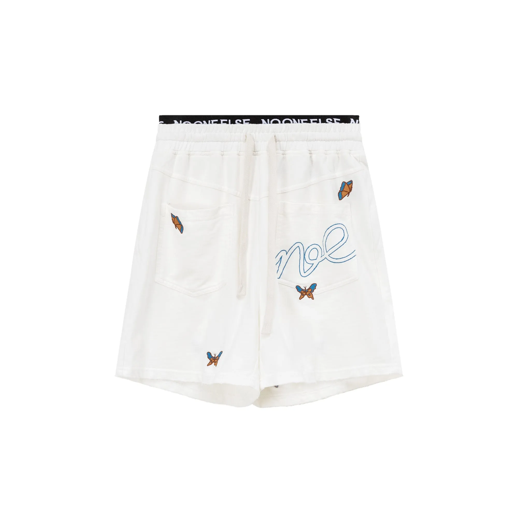 Banded Butterfly Pocket Shorts