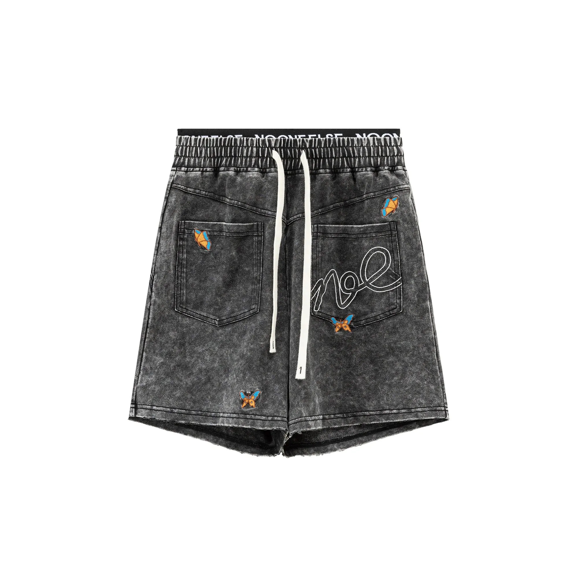 Banded Butterfly Pocket Shorts