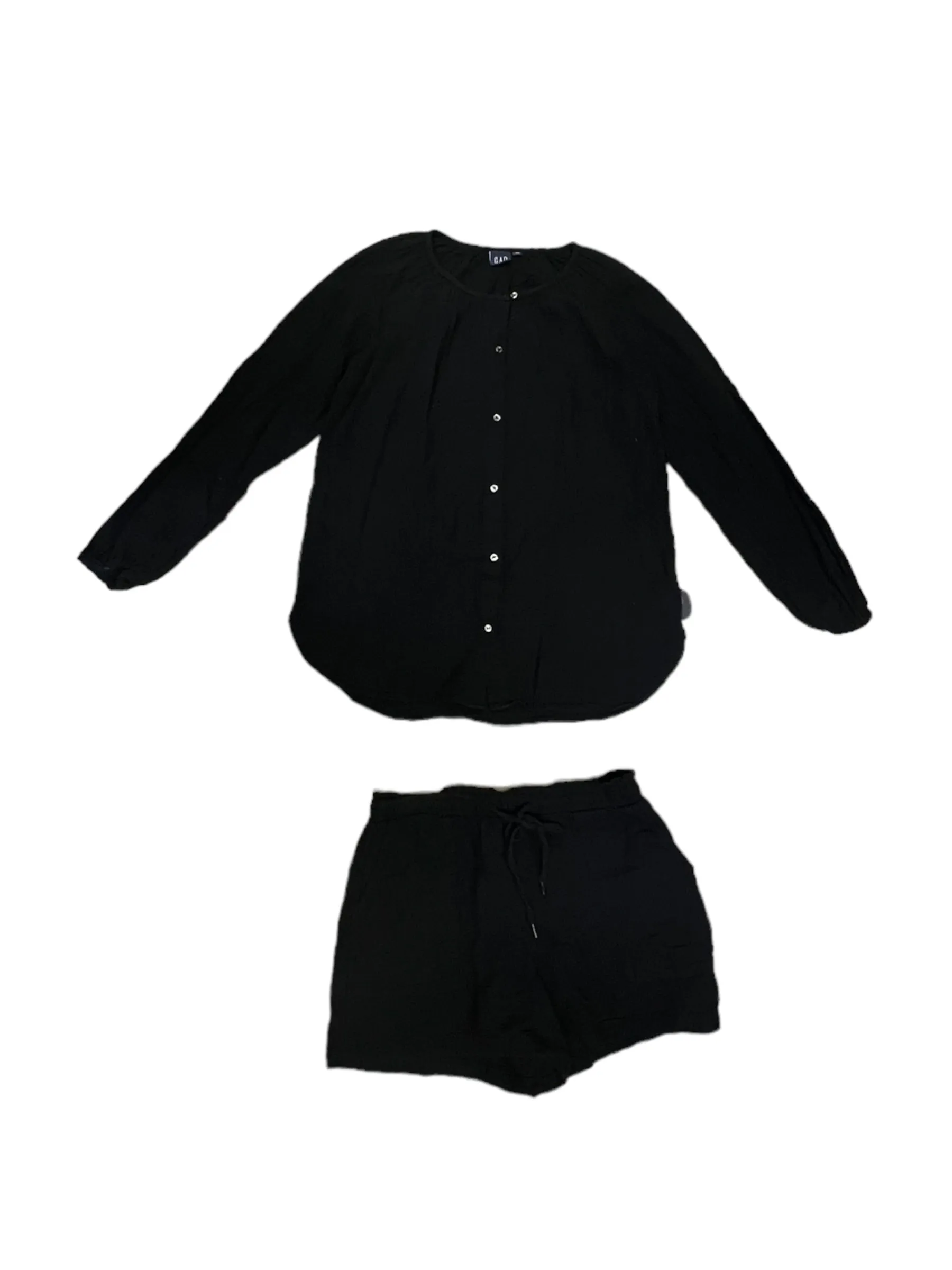 Black Shorts Set Gap, Size M