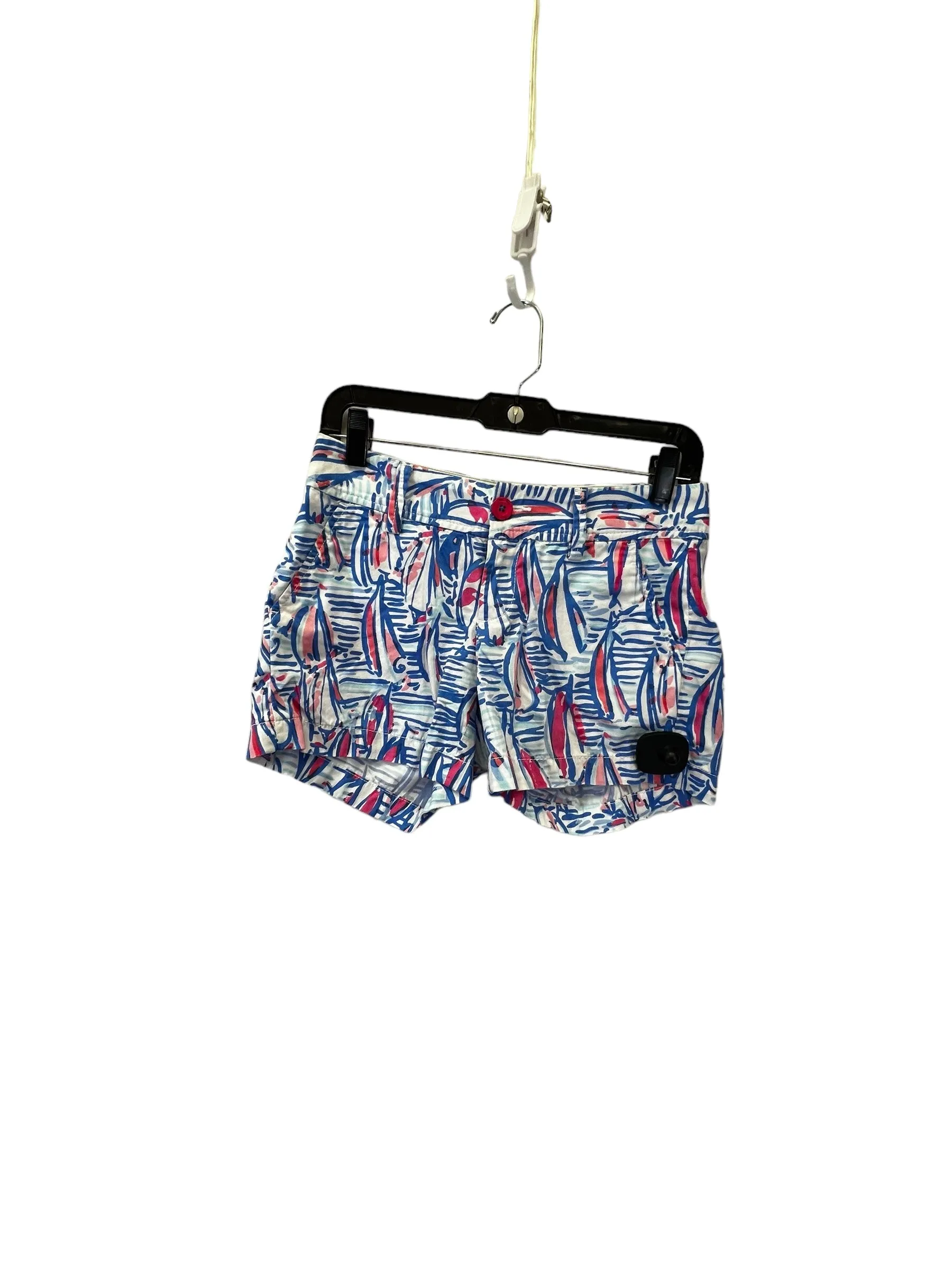 Blue & Red & White Shorts Lilly Pulitzer, Size 00