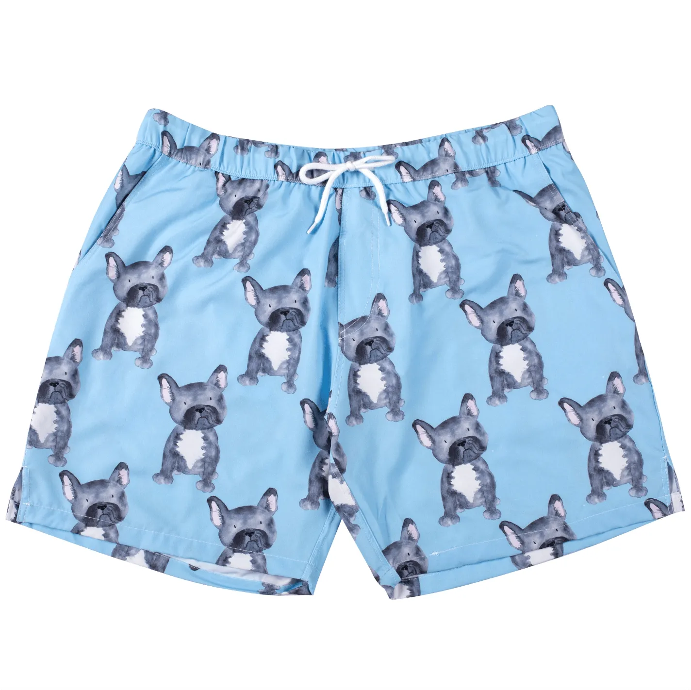 Blue Frenchie Men's Boardshorts