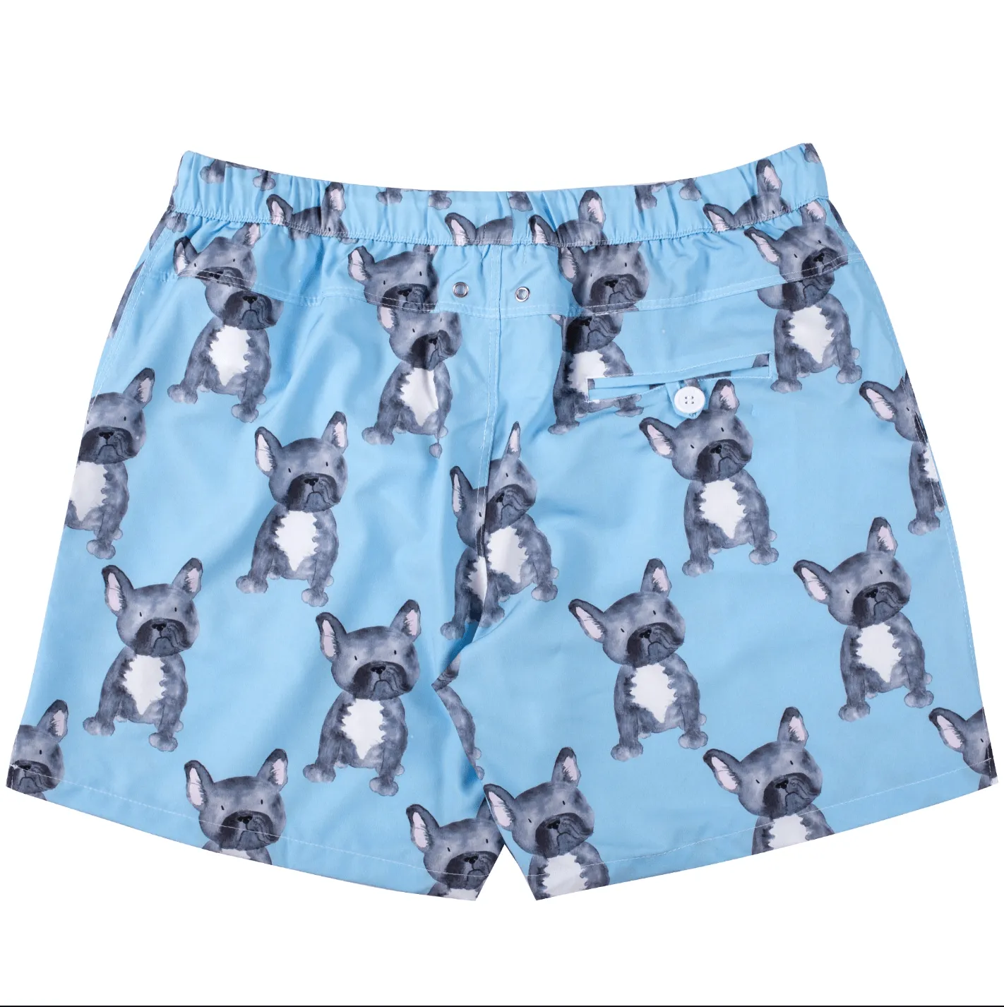 Blue Frenchie Men's Boardshorts