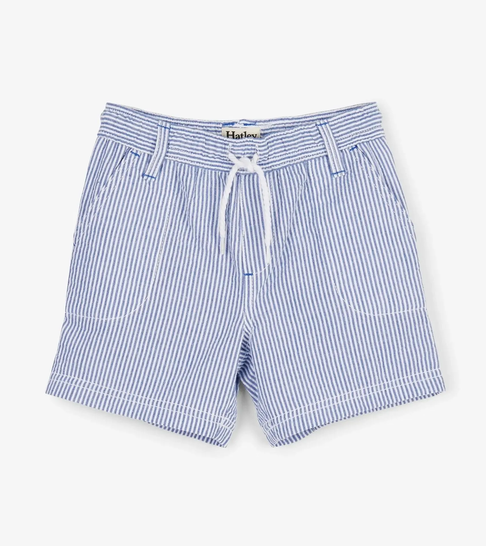 Blue Stripes Woven Shorts | Hatley