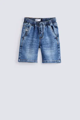 BOYS ELASTICATED WAIST SHORTS