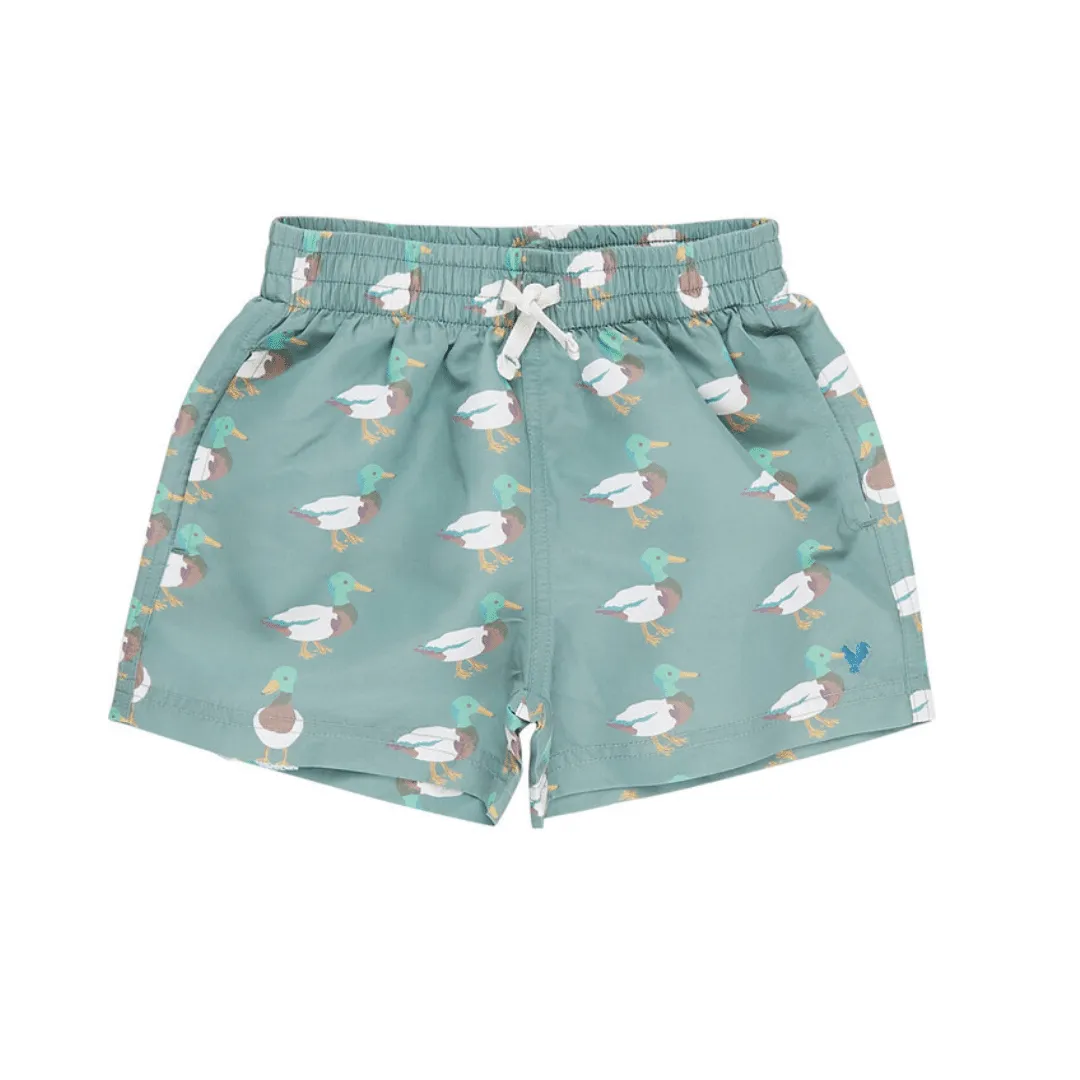 Boys Swim Trunk - Mallard