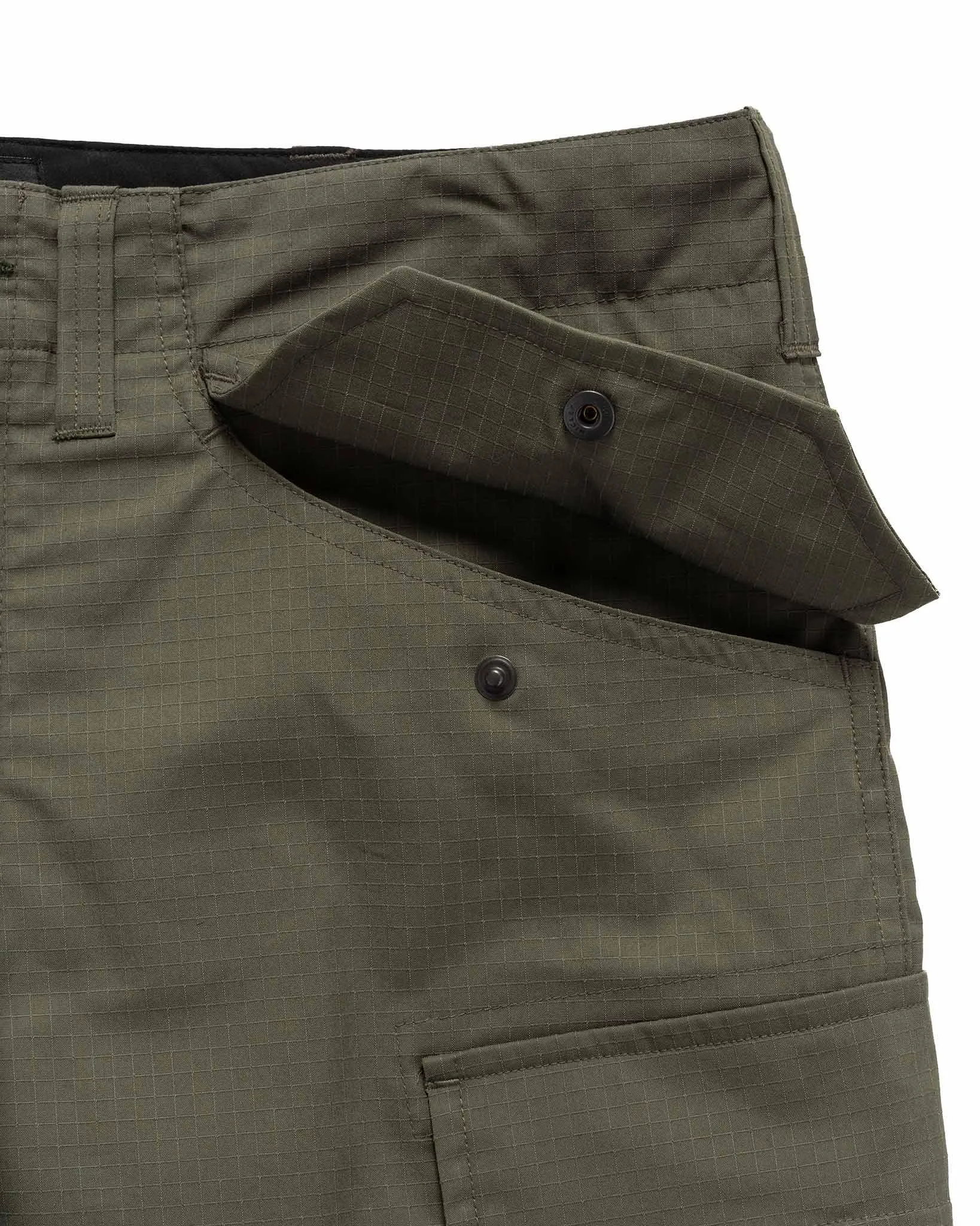 Brigade Short - Cotton Poly Ripstop Olive