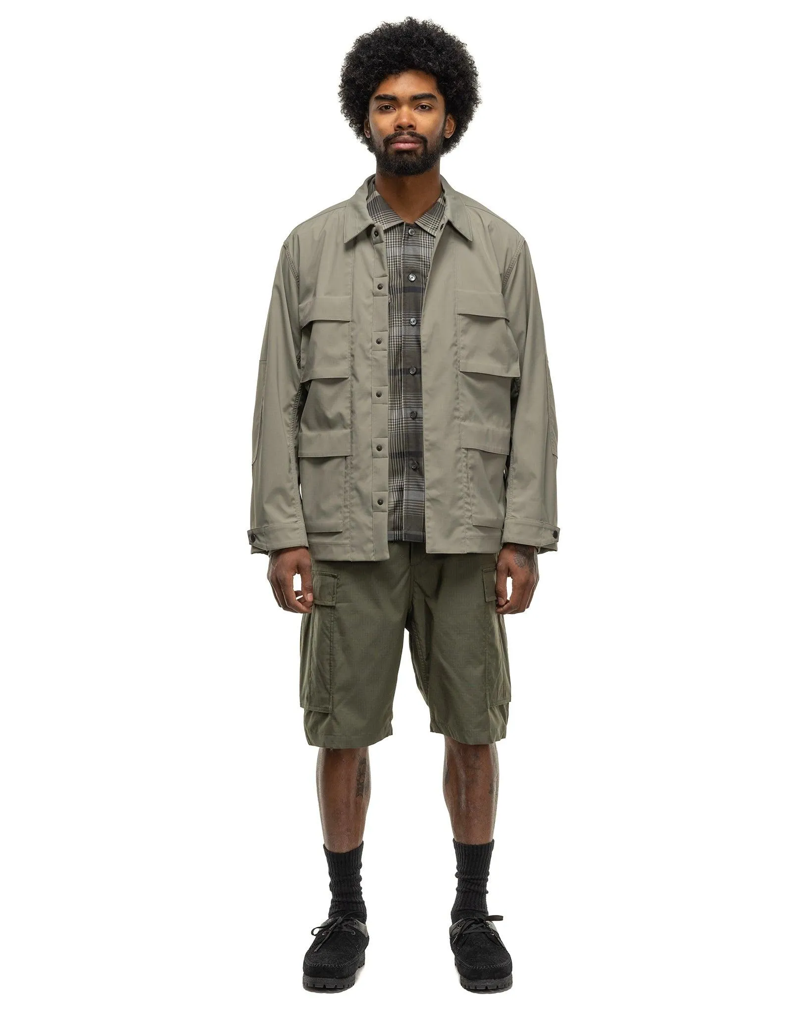 Brigade Short - Cotton Poly Ripstop Olive