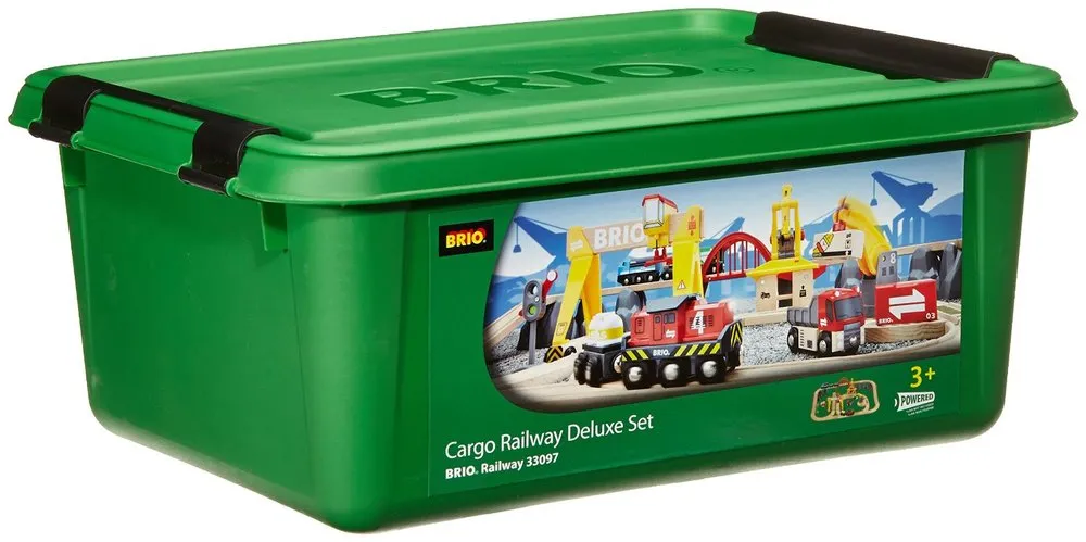 Brio - Cargo Railway Deluxe Train Set