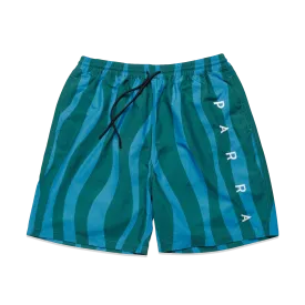 by Parra Aqua Weed Waves Shorts 'Blue/Teal'