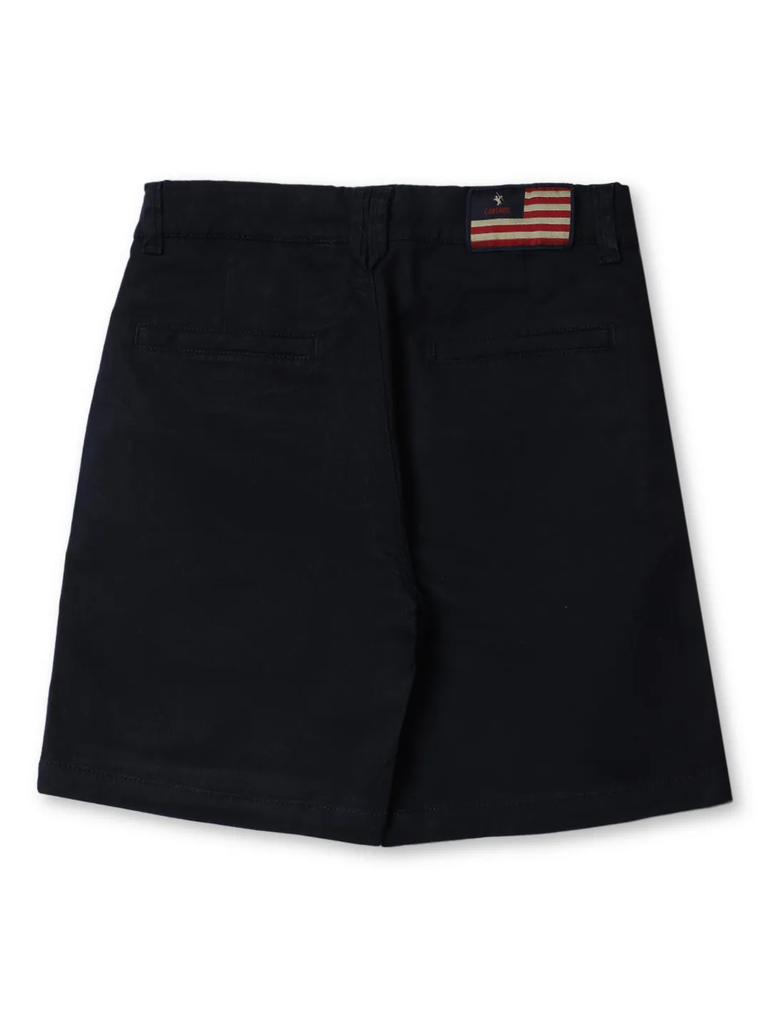 Cantabil Boy's Cotton Navy Blue Shorts