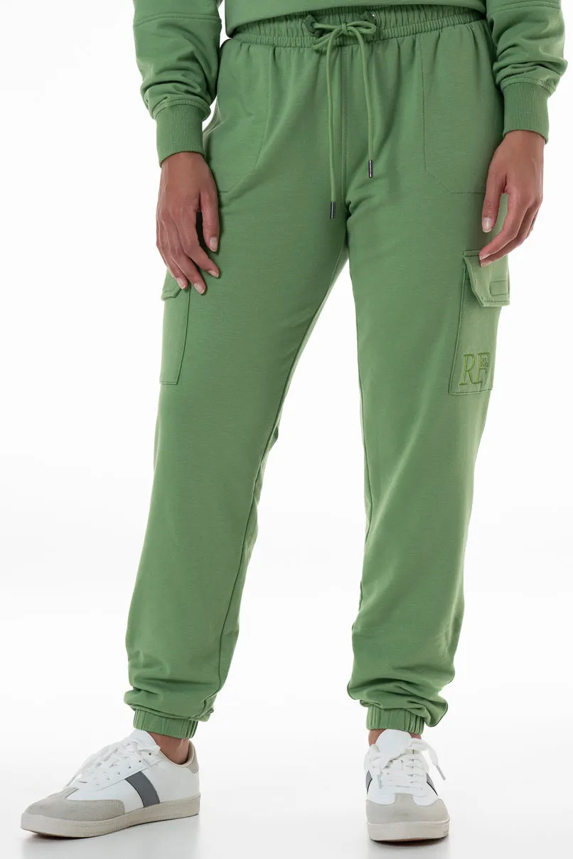 Cargo Track Pants _ 146943 _ Green