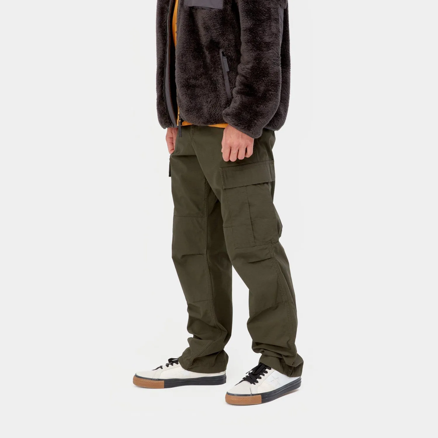 Carhartt Regular Cargo Pant Cypress Rinsed Ripstop