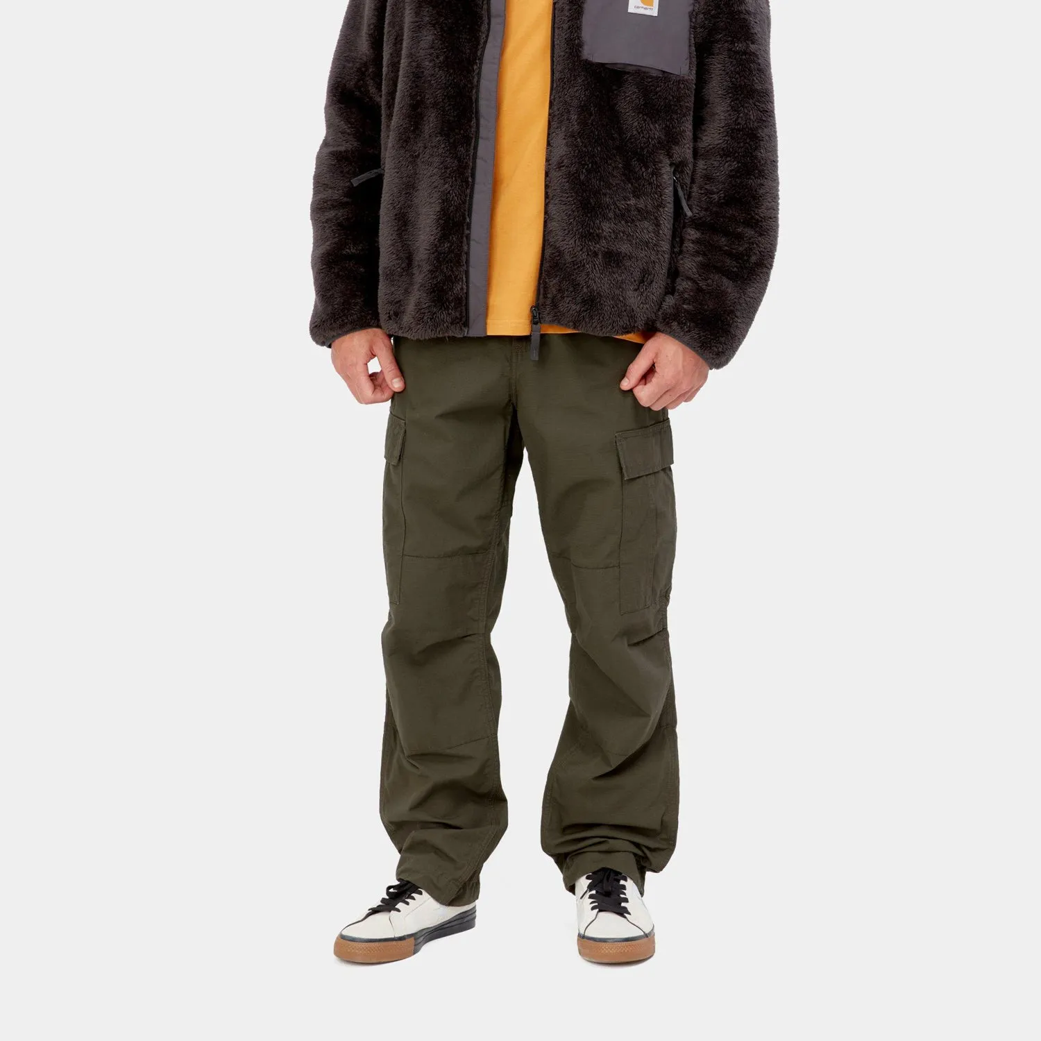 Carhartt Regular Cargo Pant Cypress Rinsed Ripstop