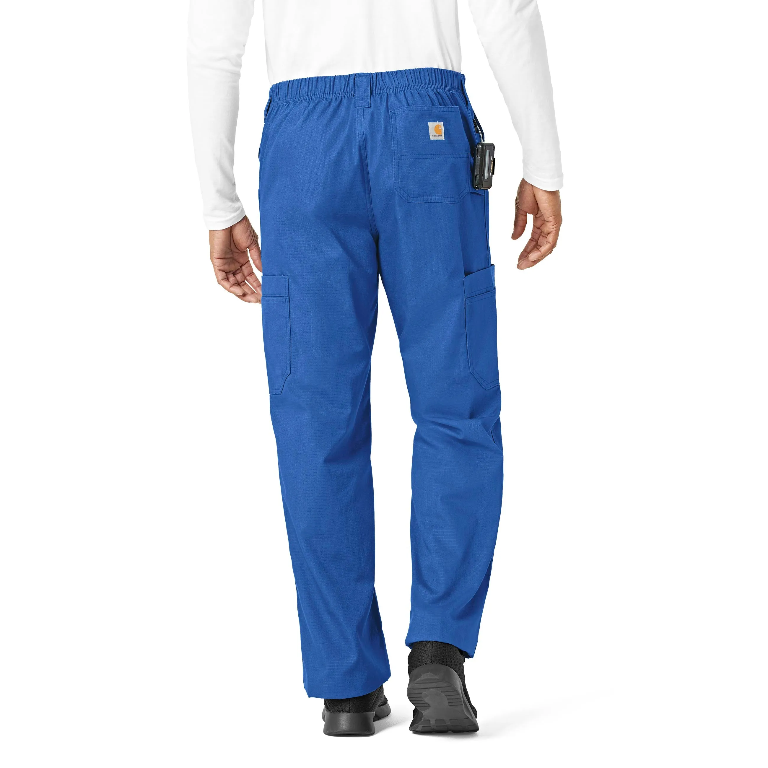 Carhartt Ripstop Men's Boot Cut 8-Pocket Cargo Scrub Pant - Royal