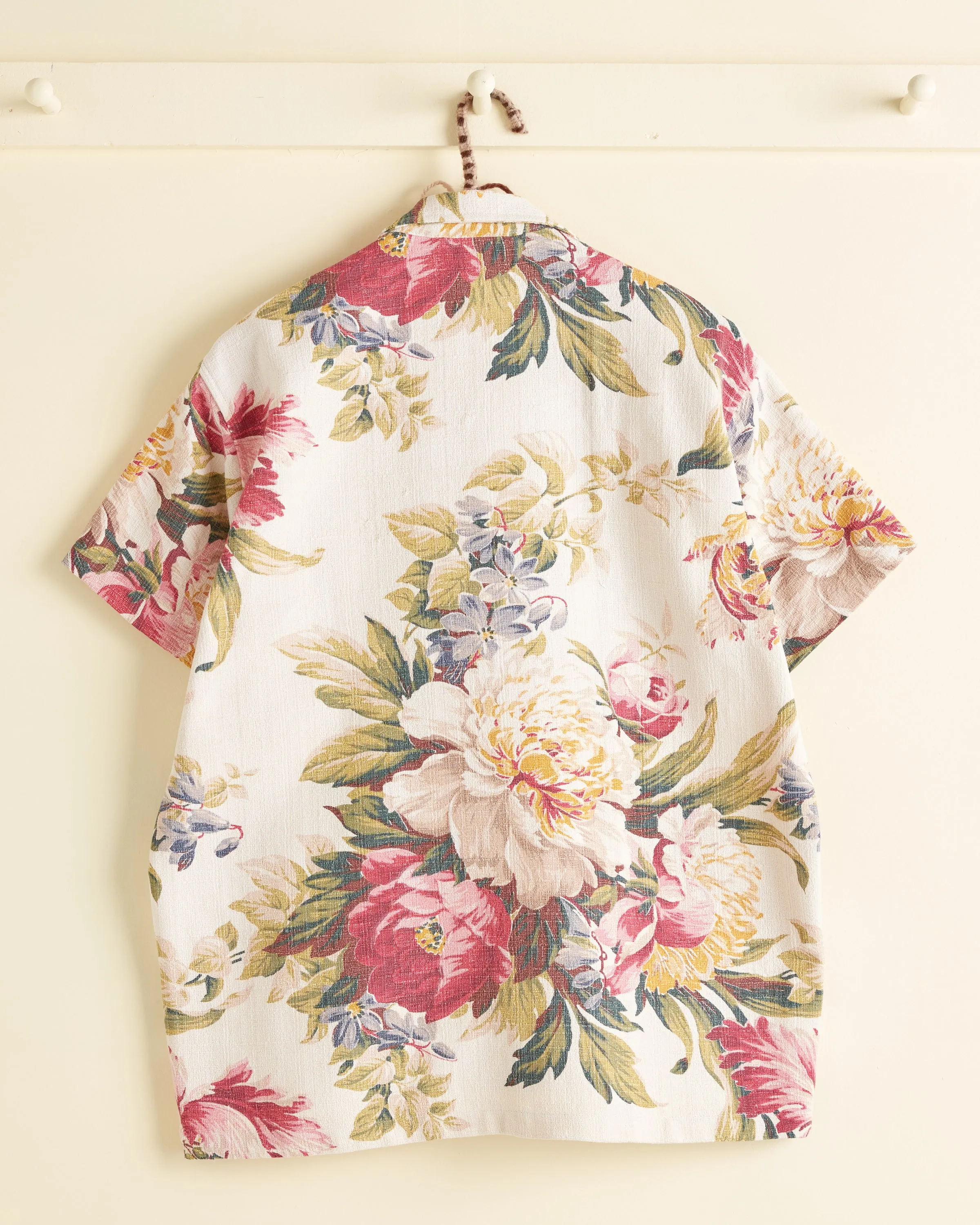 Carnation Rose Short Sleeve Shirt - XS/S