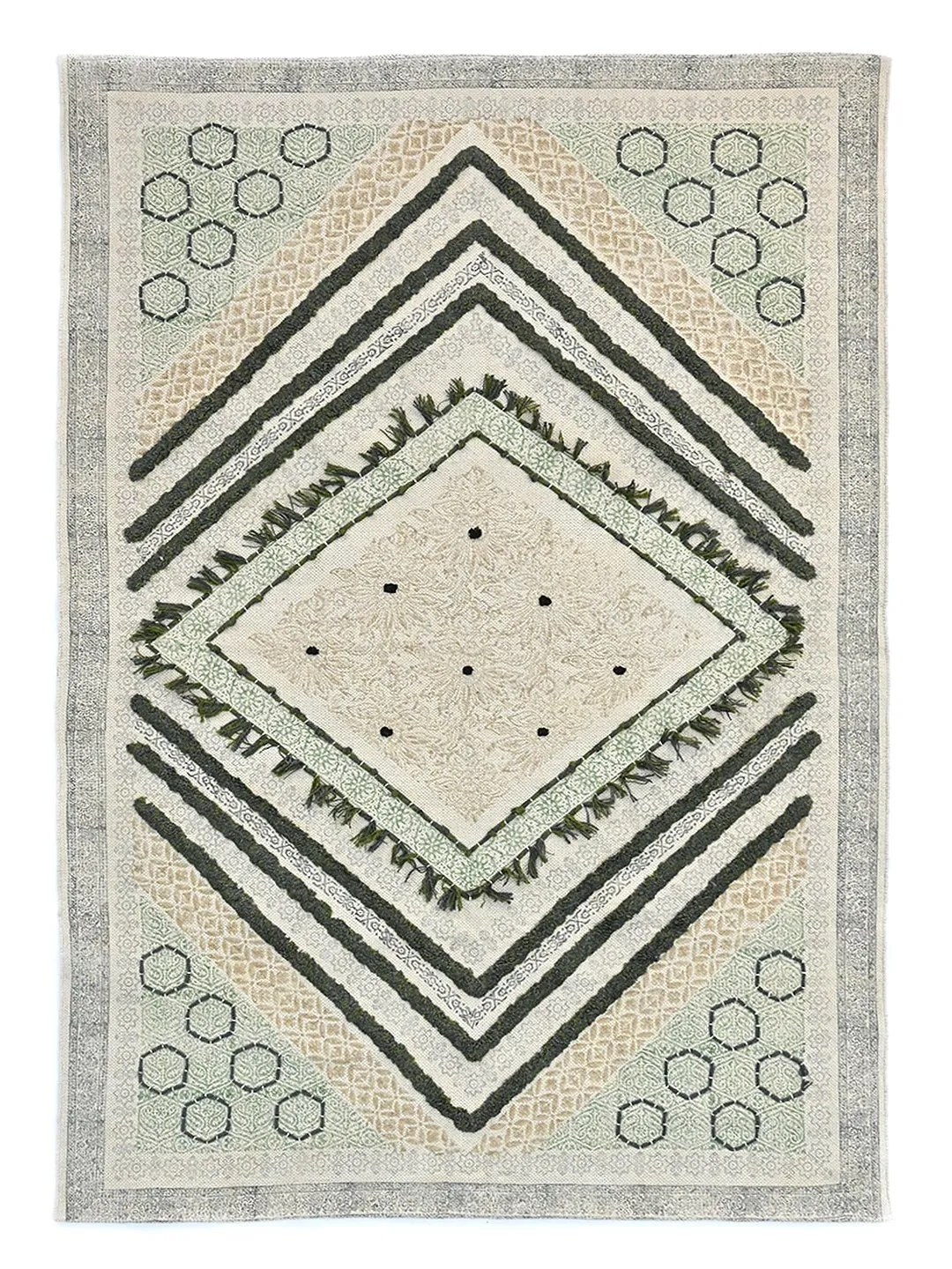 CARTERA - BLOCK PRINTED RUG