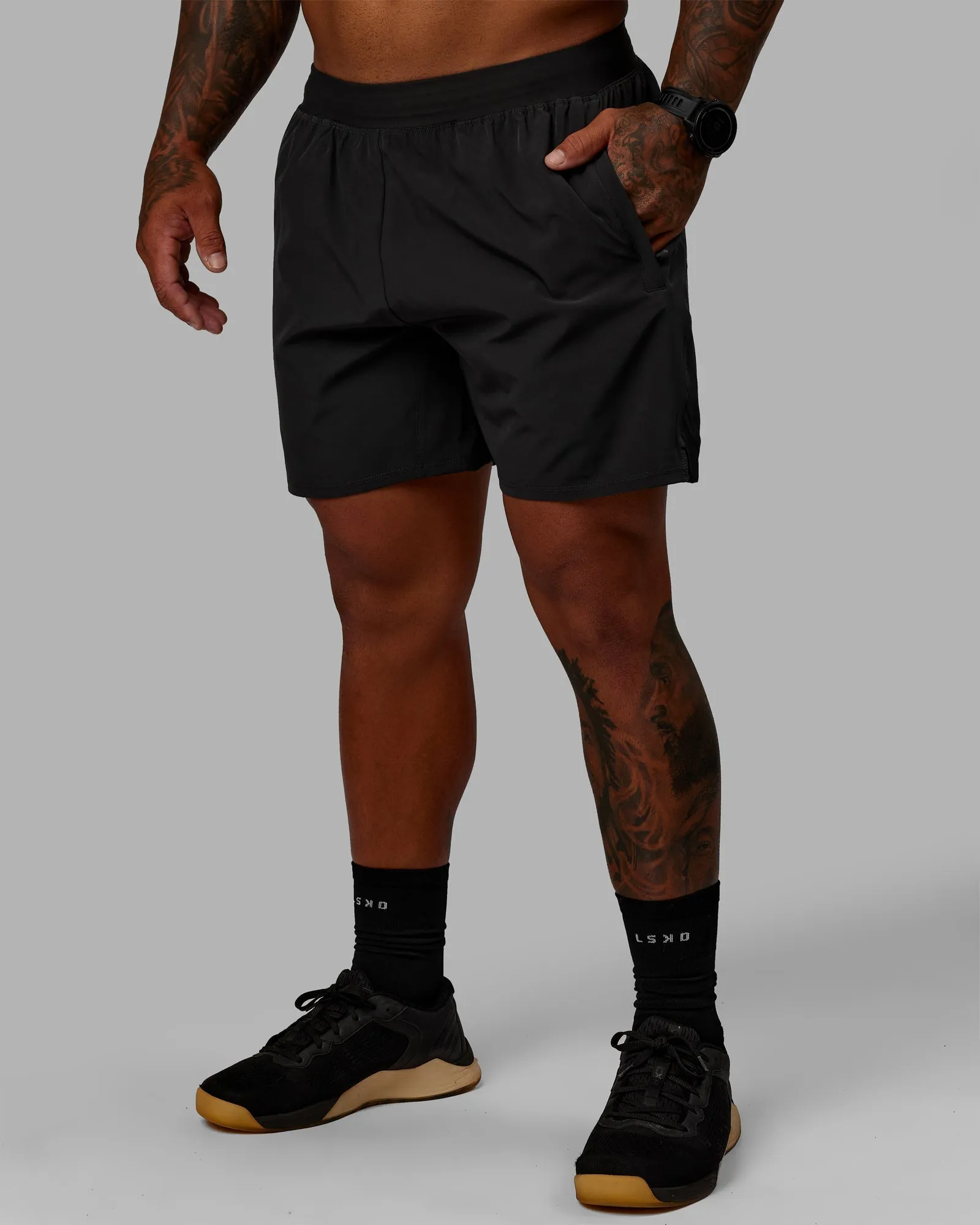 Challenger 6" Performance Shorts - Pirate Black