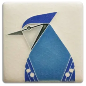 Charley Harper 3x3 Blue Jay Art Tile