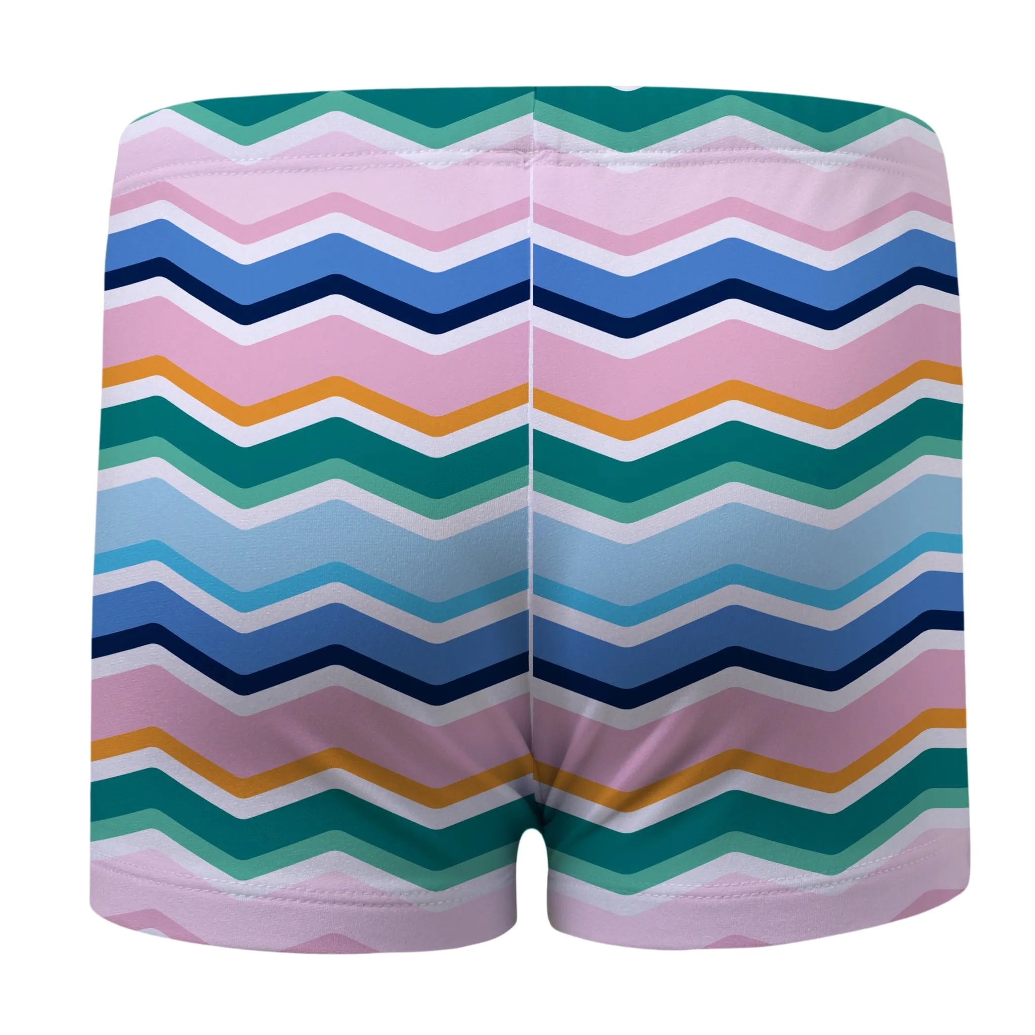 Chevron Wave Swim Shorts