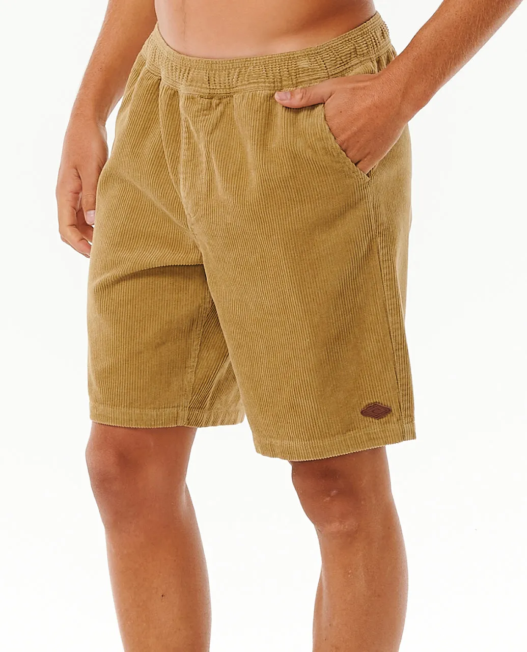 Classic Surf Cord Volley - Dark Khaki