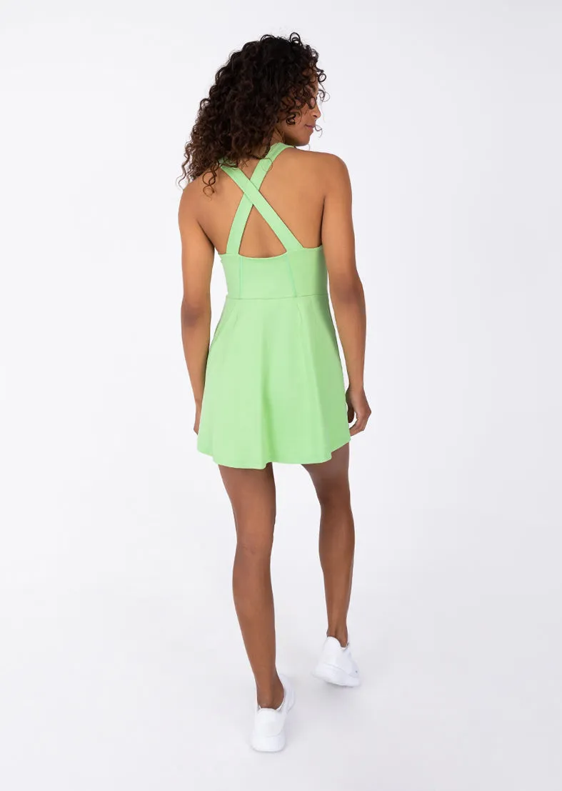 Club LC Dress Paradise Green Final Sale