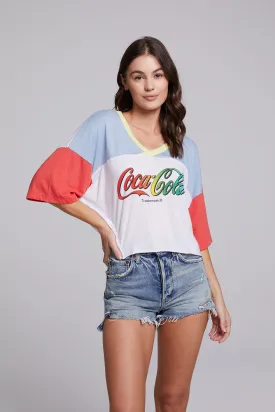 Coca-Cola Rainbow Logo Levi Tee