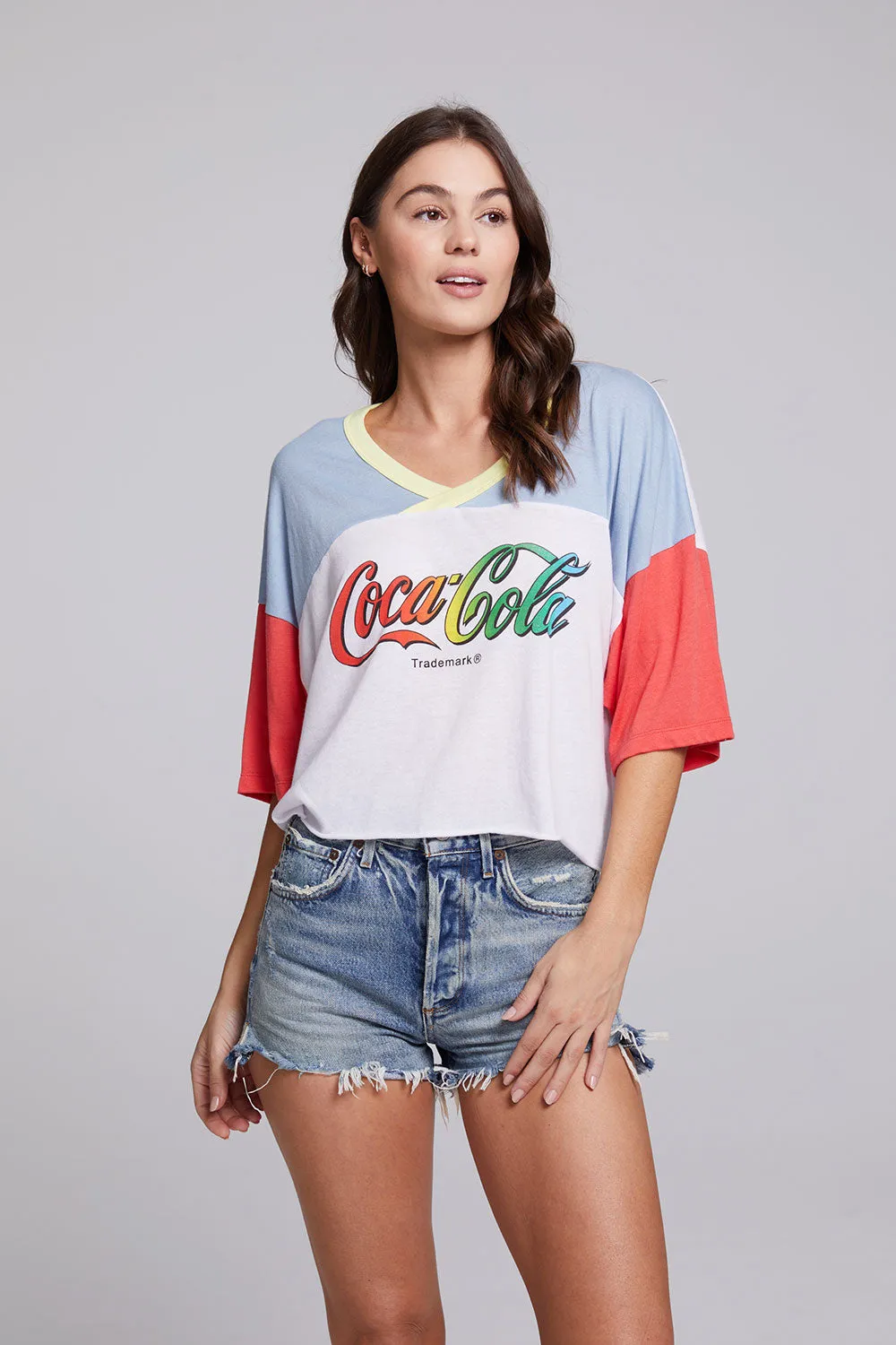 Coca-Cola Rainbow Logo Levi Tee