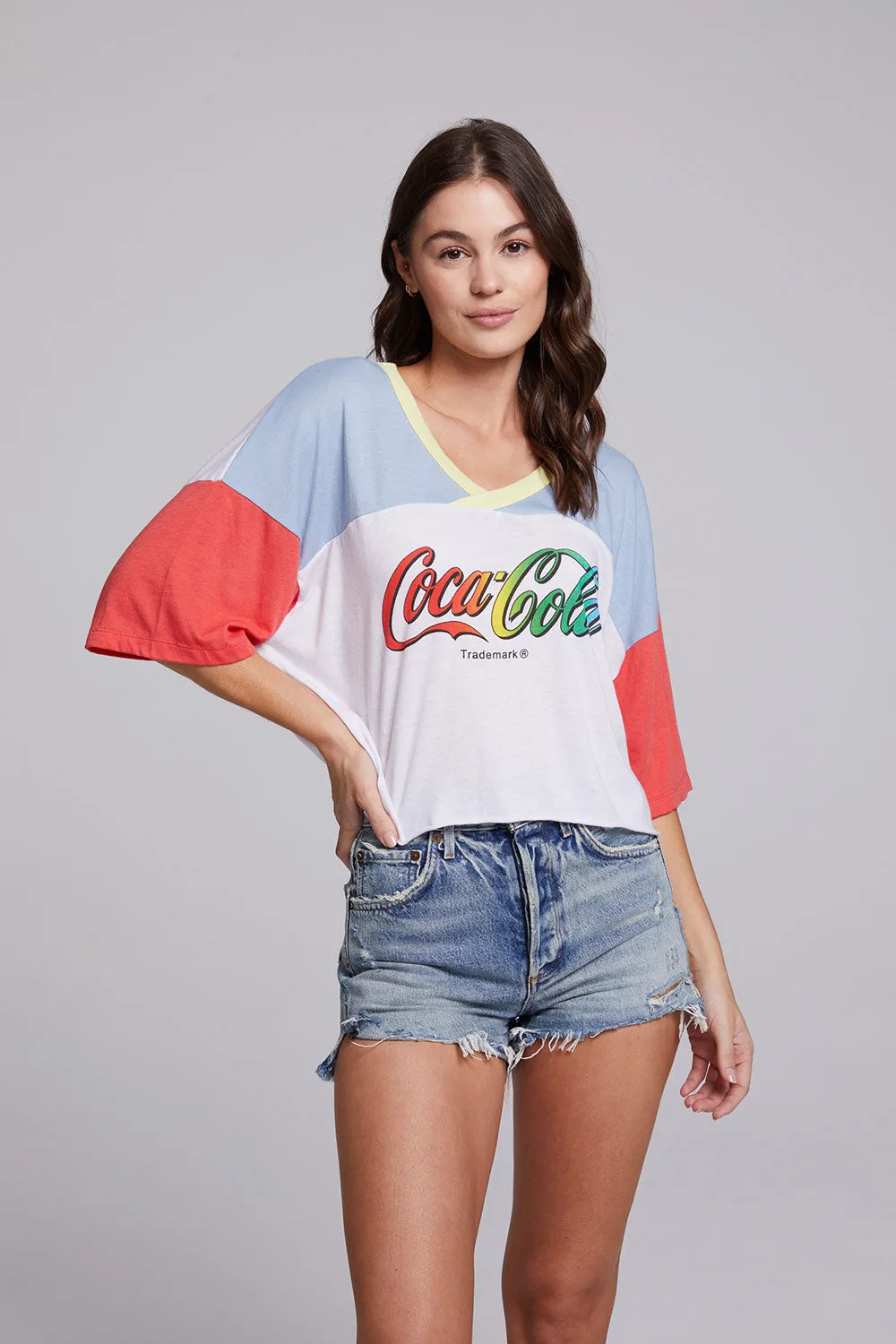 Coca-Cola Rainbow Logo Levi Tee