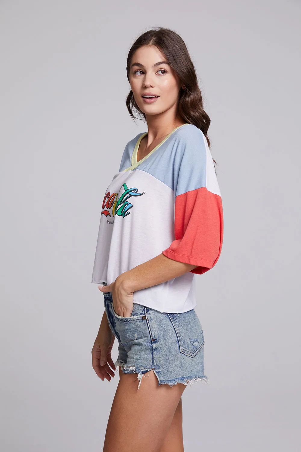 Coca-Cola Rainbow Logo Levi Tee