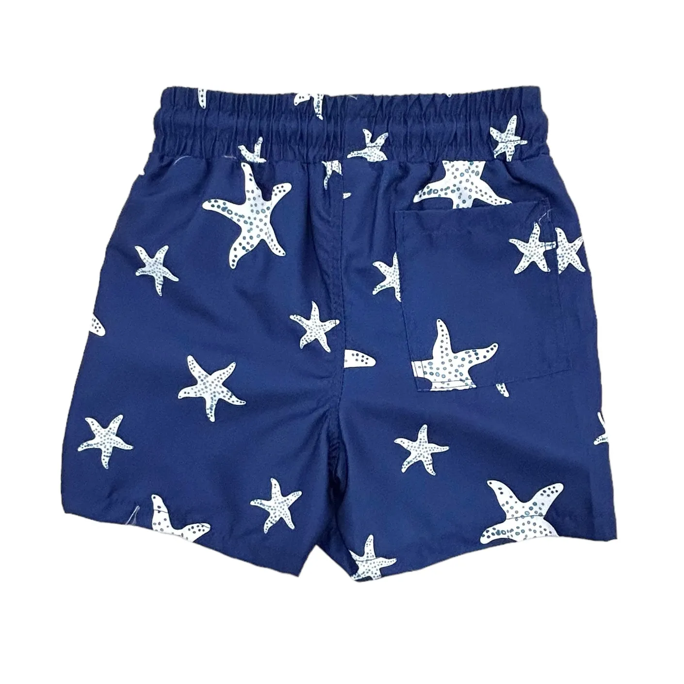 Compression Swim Shorts - Navy Starfish