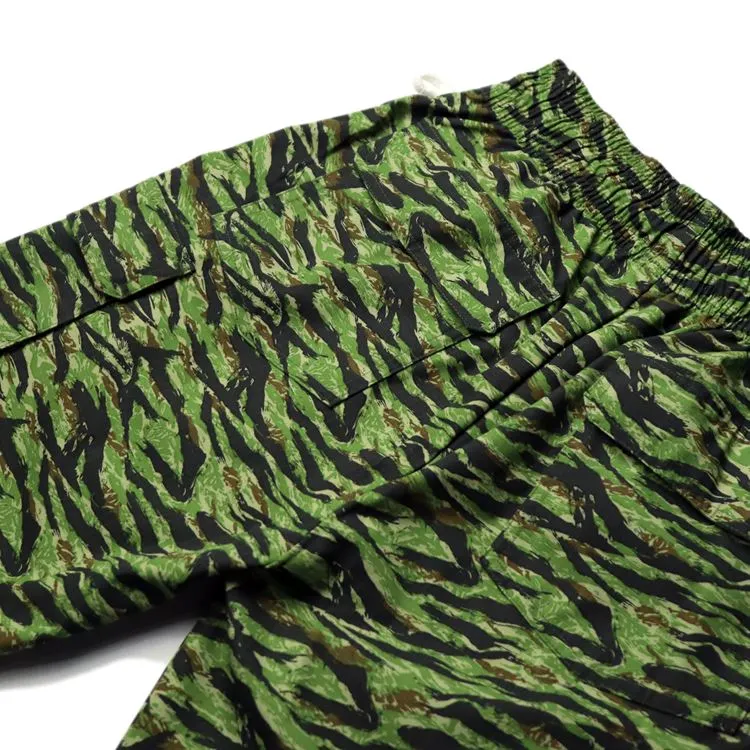 Cookman Chef Short Pants Cargo - Ripstop : Tiger Camo Green