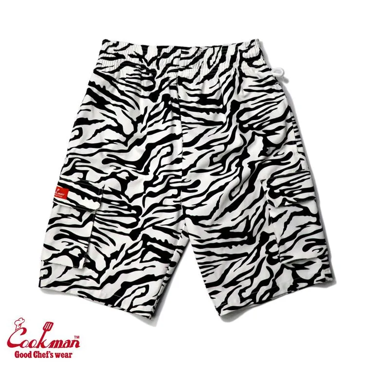 Cookman Chef Short Pants Cargo - Zebra