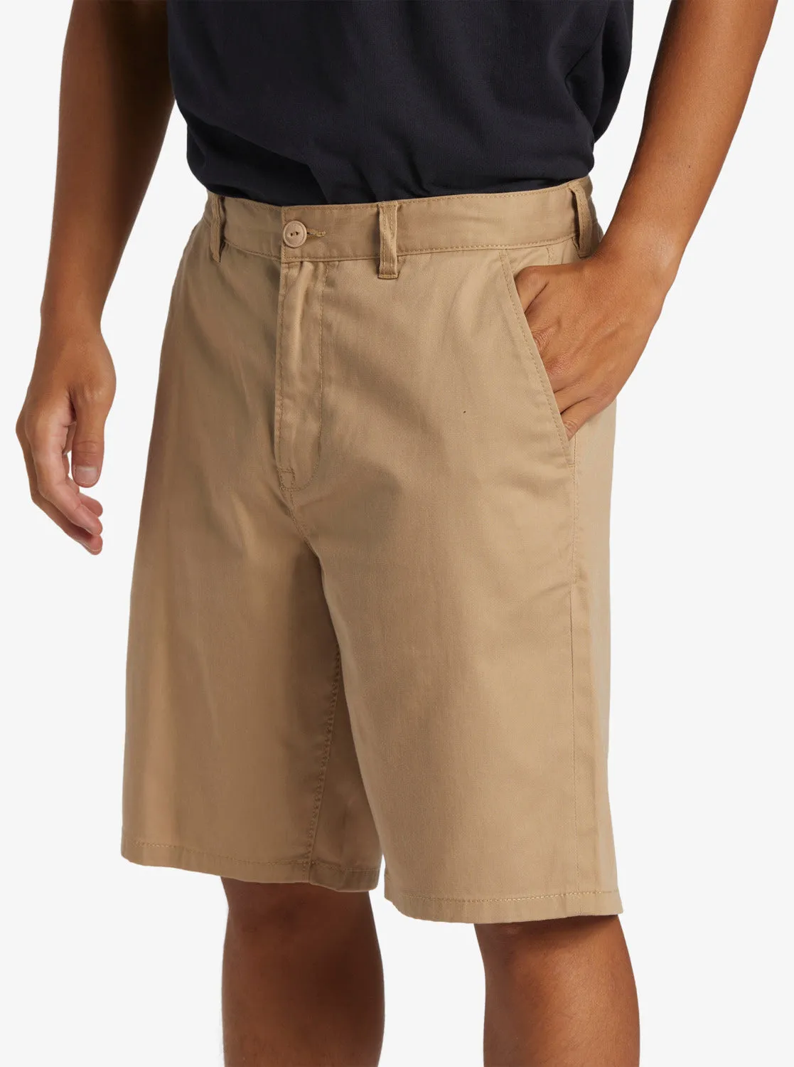 Crest Chino 21" Shorts - Plage