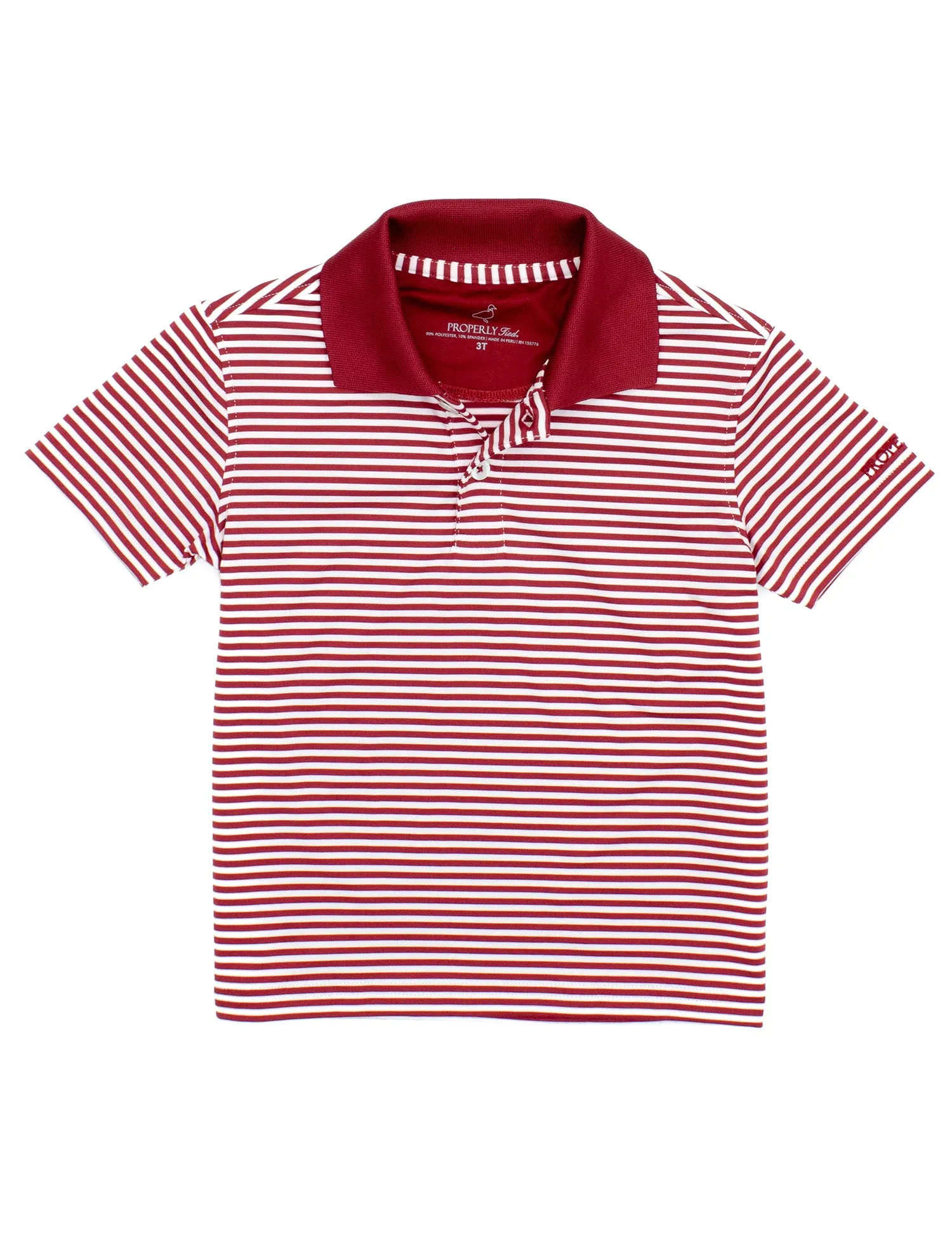 Dallas Polo | Crimson Stripe