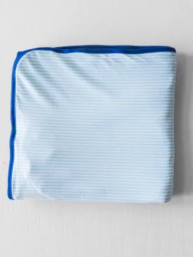 Dreamer Blanket - Sky Blue Stripes