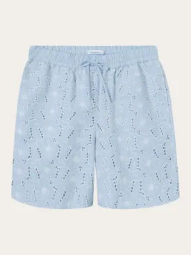 Embroidery anglaise shorts - Skyway