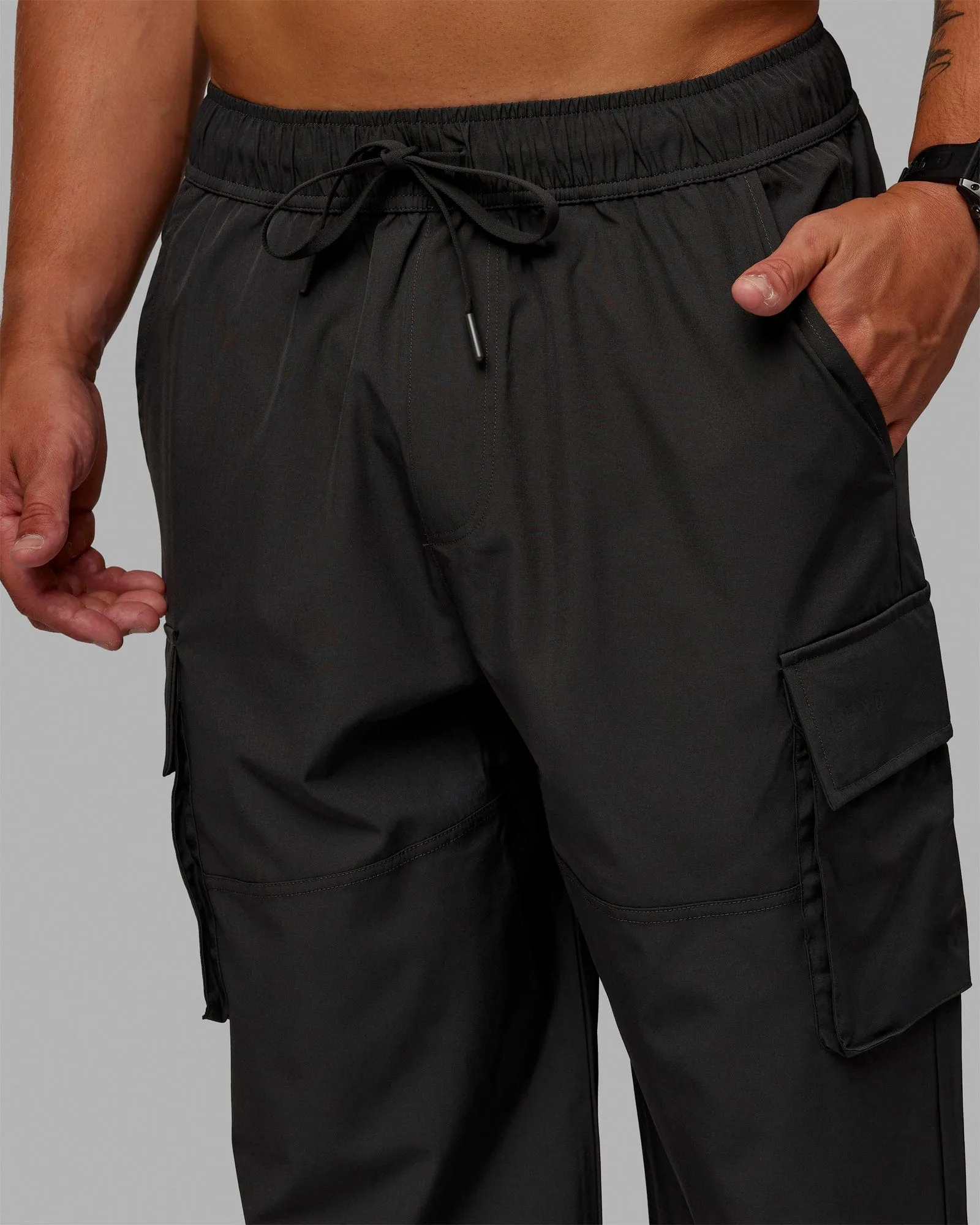 Energy Stretch Relaxed Fit Cargo Pants - Pirate Black