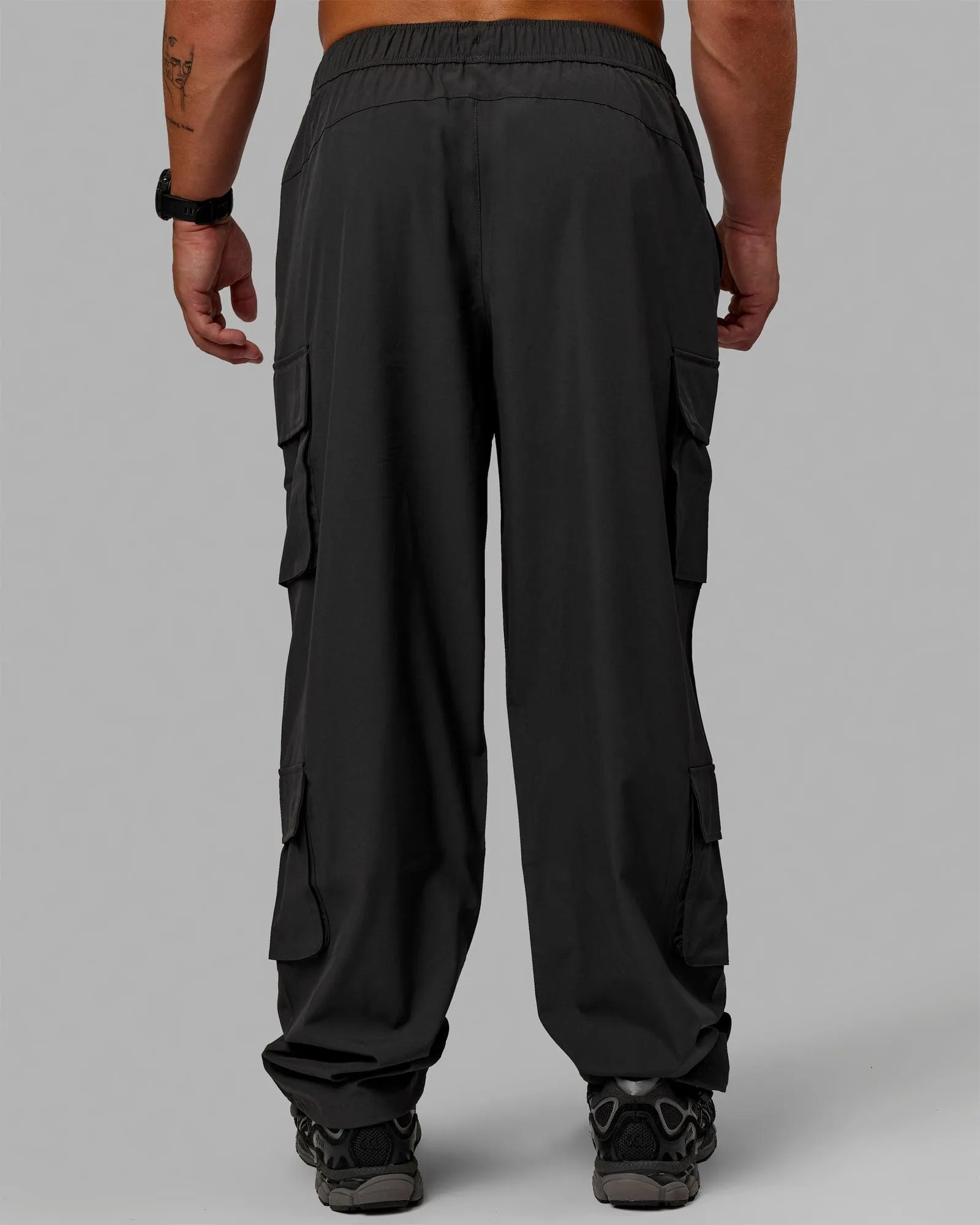 Energy Stretch Relaxed Fit Cargo Pants - Pirate Black